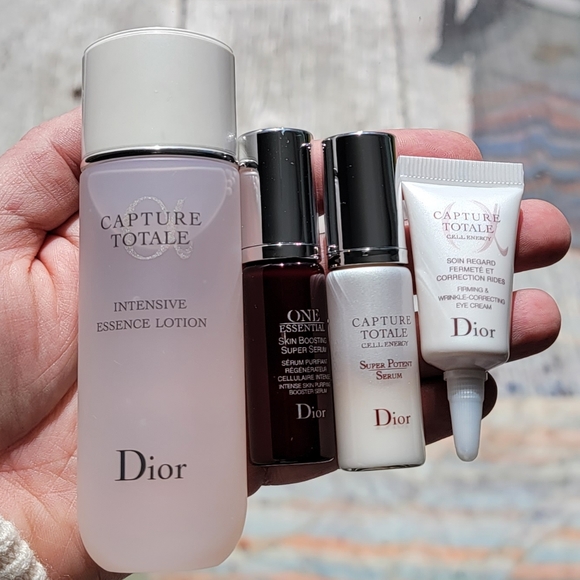 Dior Other - Dior Drawstring Pouch and Dior Totale Skincare and Dior Box